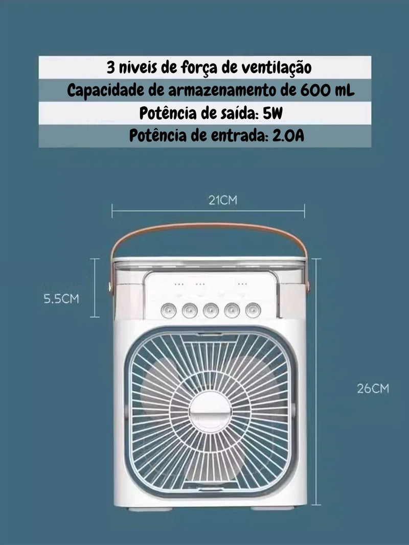 Climatizador de ar 3 em 1 - World produtos