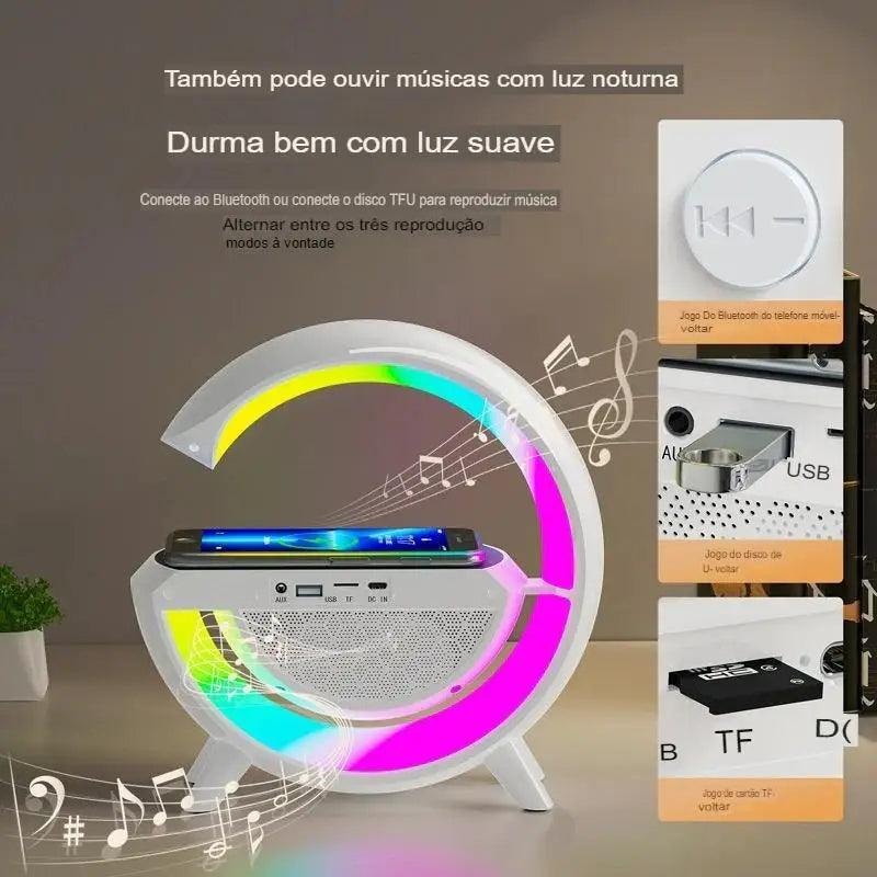 Luminária Smart G-Speaker Multifuncional - World produtos