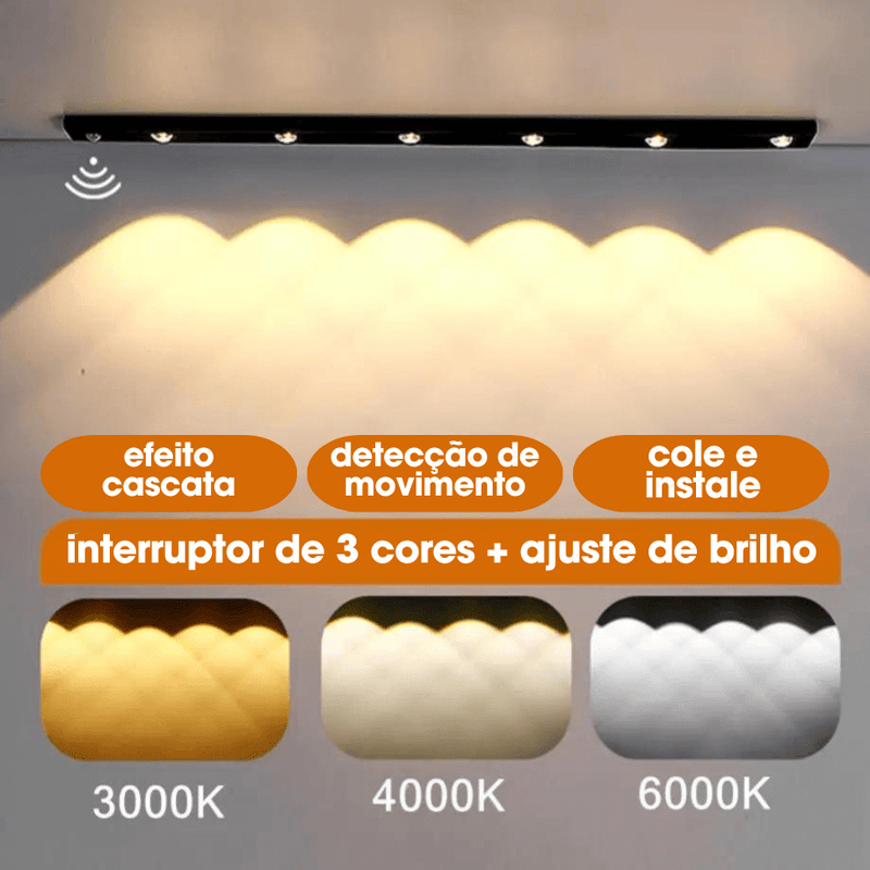 Luminaria Led - Barra USB Recarregavel - World produtos