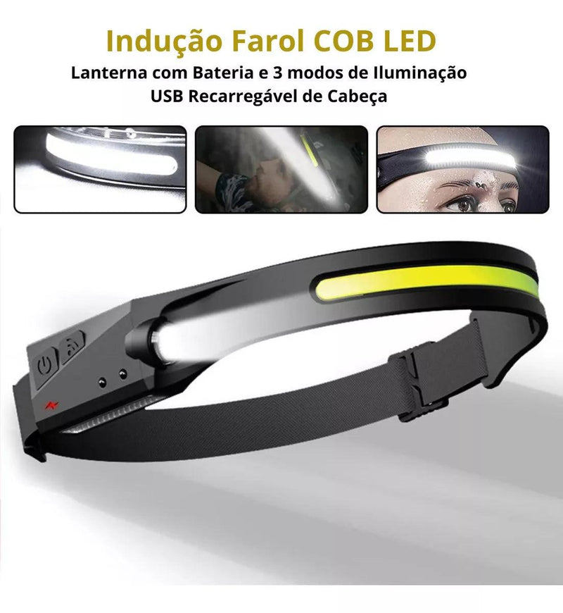 Lanterna de Cabeça LED IMPERMEAVEL - World produtos