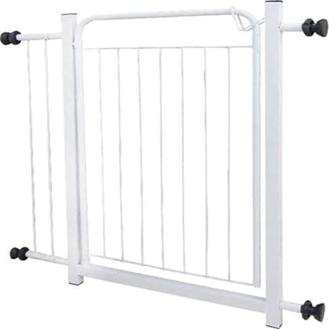 Grade de proteção para Pet - Para portas/portão até 80cm - Branco