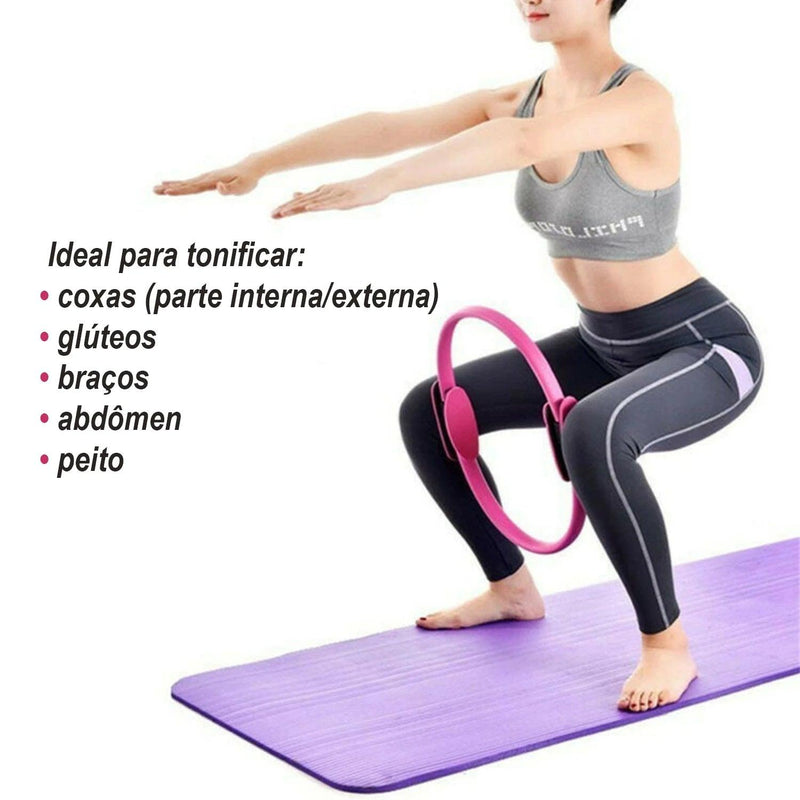 Anel de Exercícios para Pilates e Yoga em Casa - World produtos