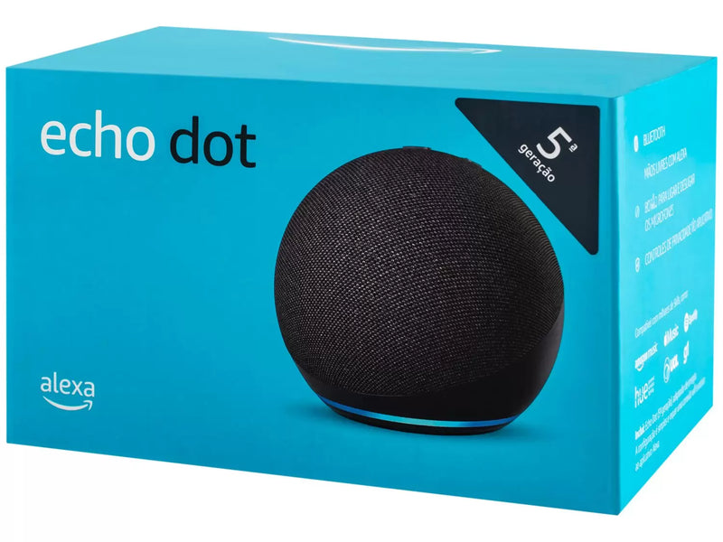 Echo Dot 5ª geração - Cor Preto